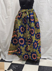 Long Women Ankara Beautiful Women African Traditional Ankara  Skirt