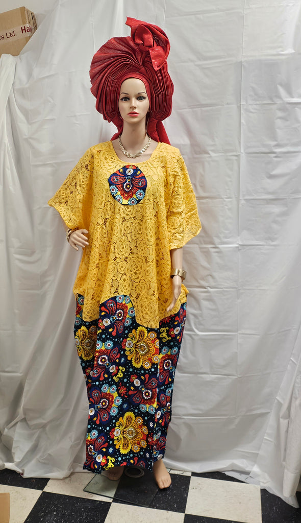 Traditional Bubu Elegant Fashion Ankara Traditional Dress Beautiful Women Dress