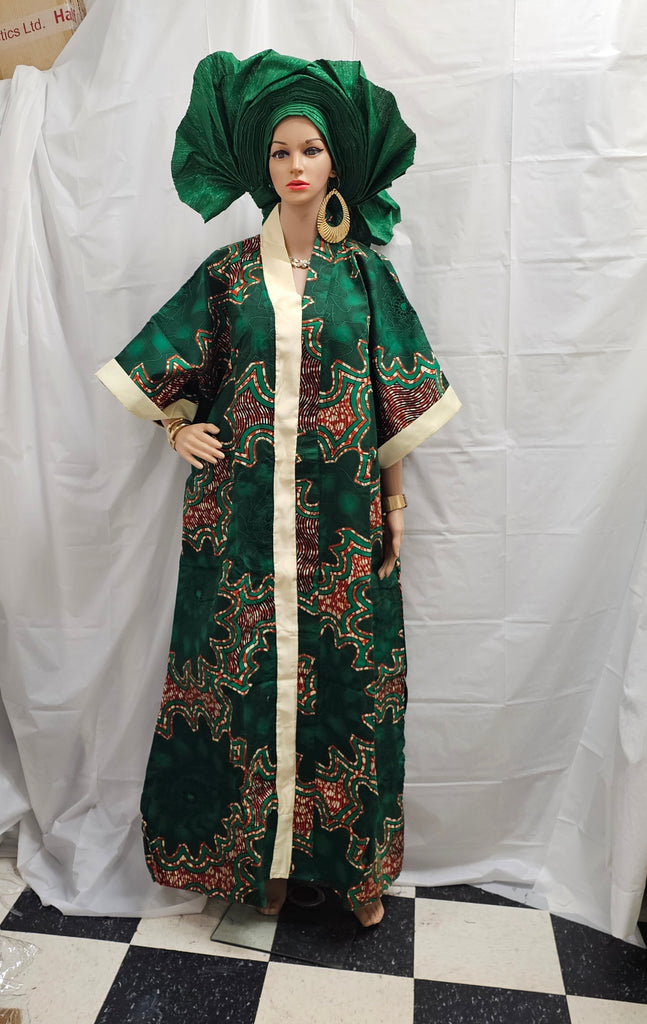 Elegant Ankara Traditional Dress Beautiful Fully Stones Women Dress