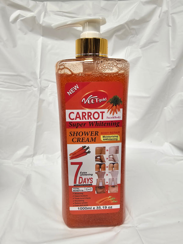 Veetgold carrot super lightening Shower Gel