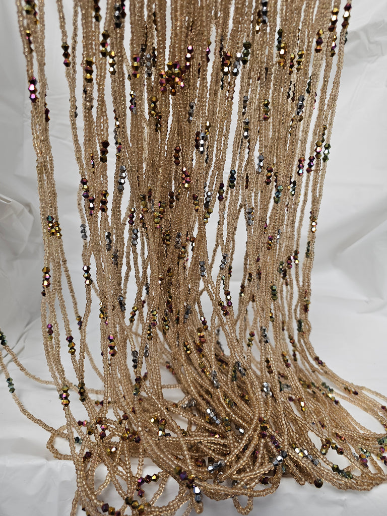 Women Elegant stretchy African Waist Beads Belly Jewelry