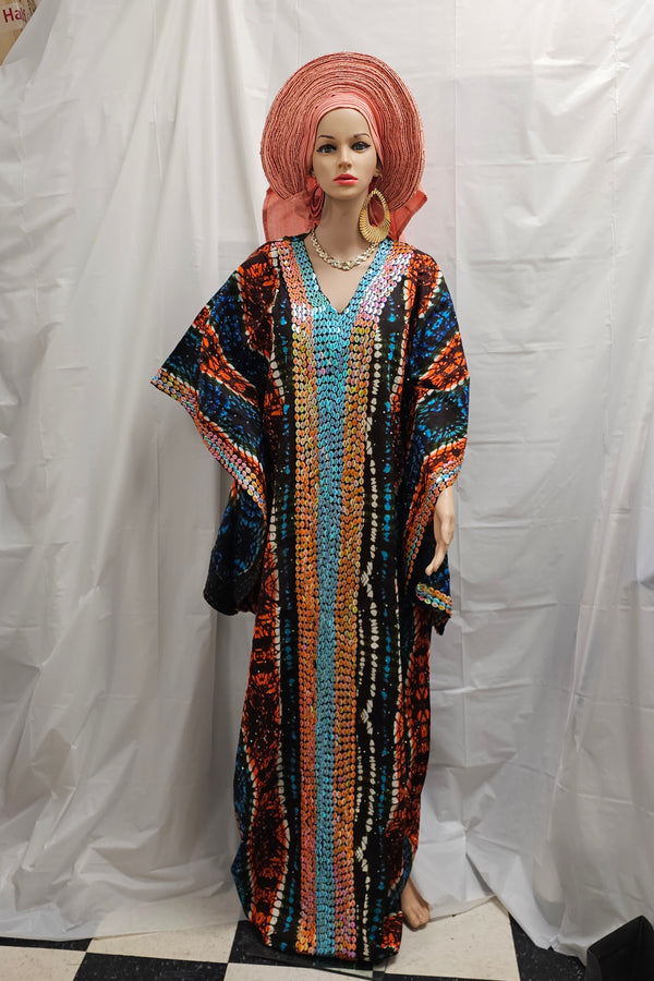 High Quality Elegant Women Dress Ready to wear Ankara Print