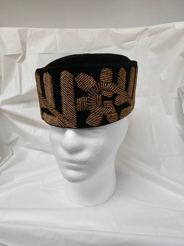 African Traditional  Men's Cap king African wedding hat