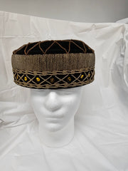 African Traditional  Men's Cap king African wedding hat