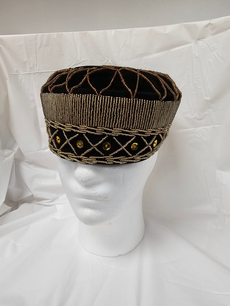 African Traditional  Men's Cap king African wedding hat