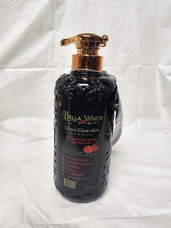 Bella white Gluta Glow Body milk 500ml