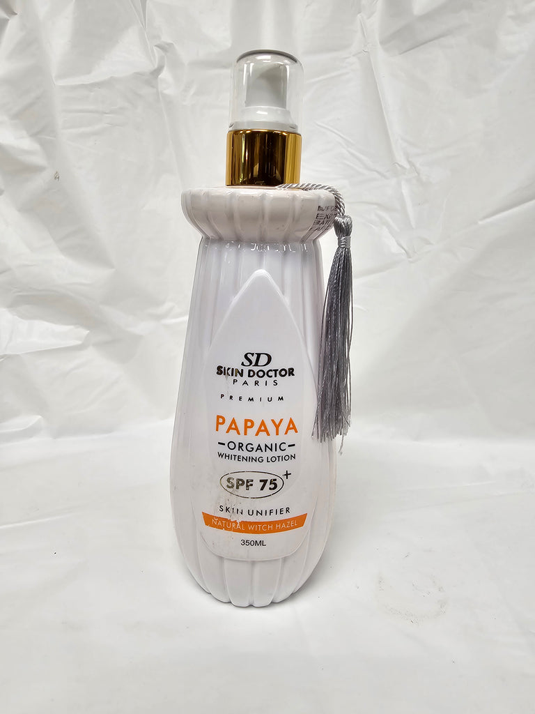 Skin Doctor Papaya organic body milk spf 75 350ml