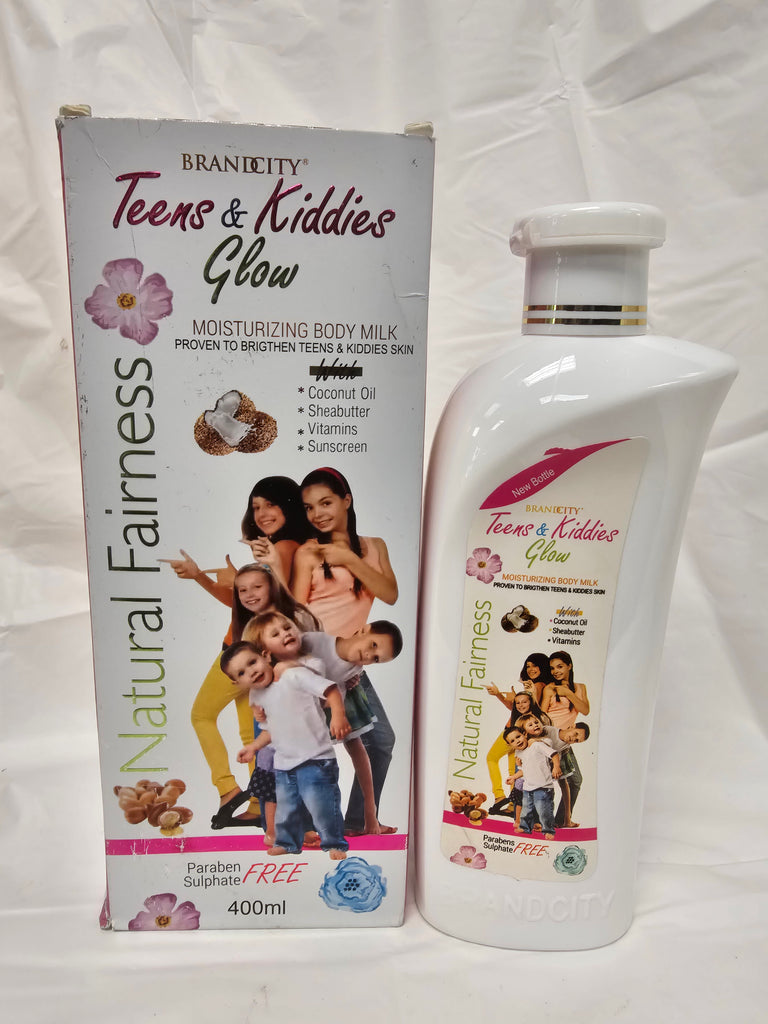 Teens & Kiddies Glow moisturizing body milk 400ml