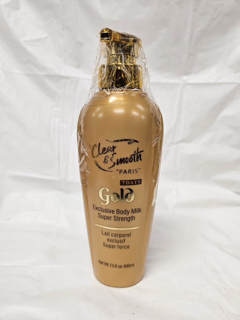 Clear & smooth Gold Body Milk 400ml