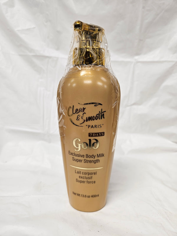 Clear & smooth Gold Body Milk 400ml