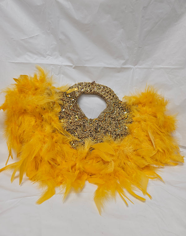 Feather Handmade fan for party