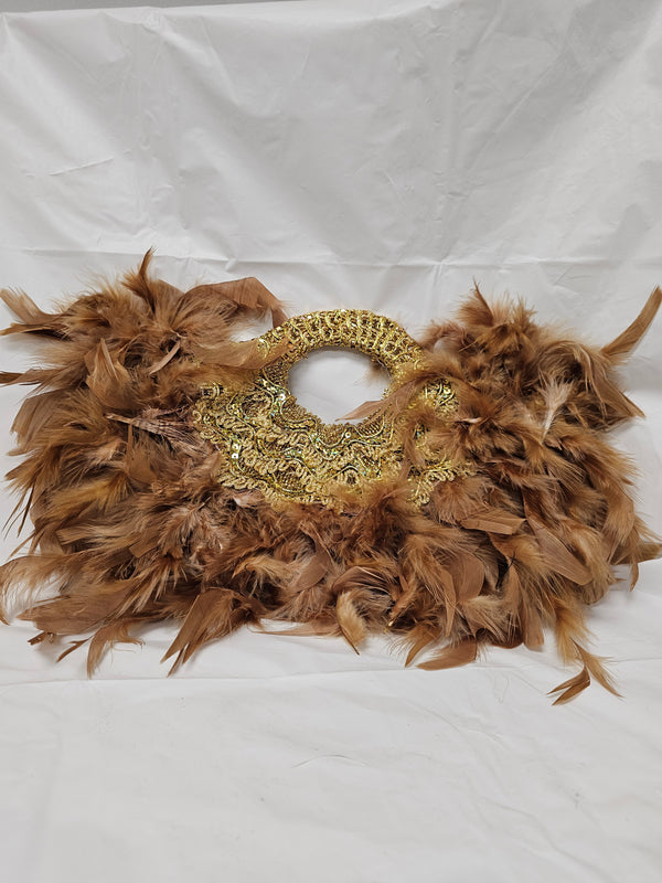 Fashion Feather Handmade fan
