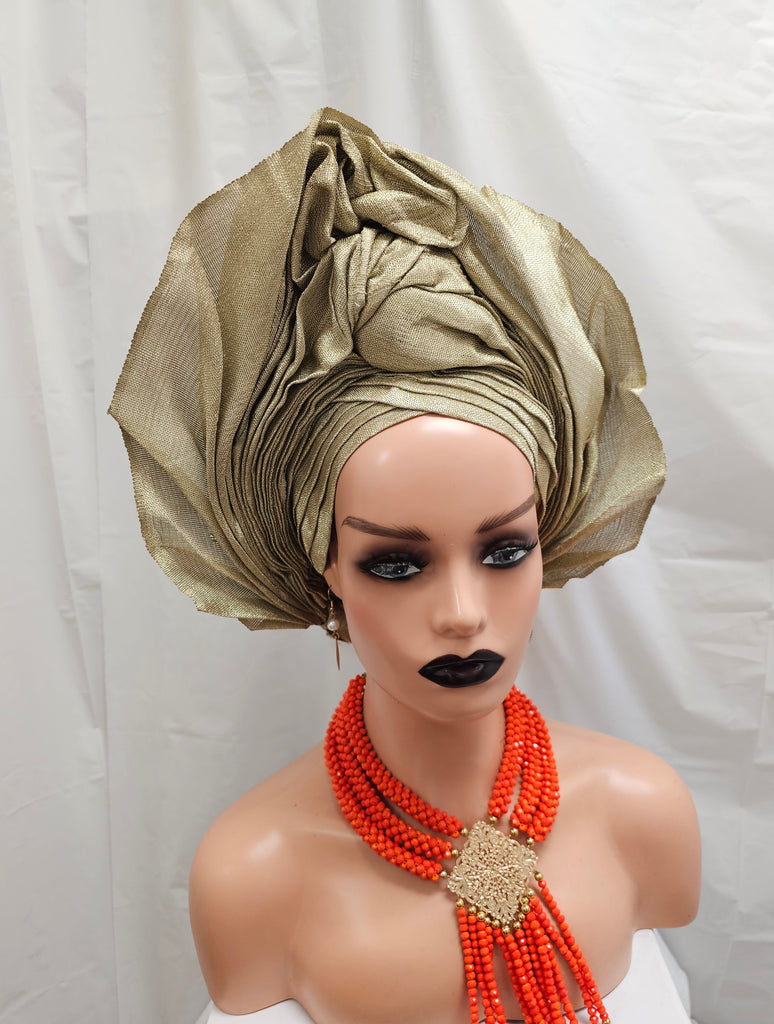 African Auto Gele Headtie