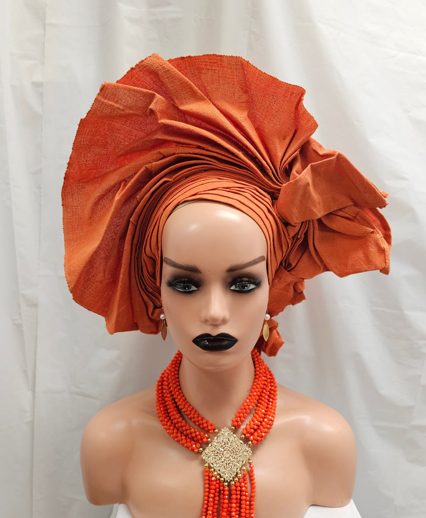 Bridal Auto Gele Headtie