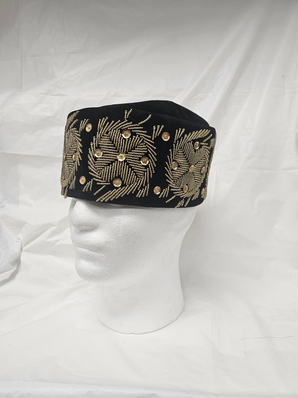 Luxury Wedding African Hat for men Cap