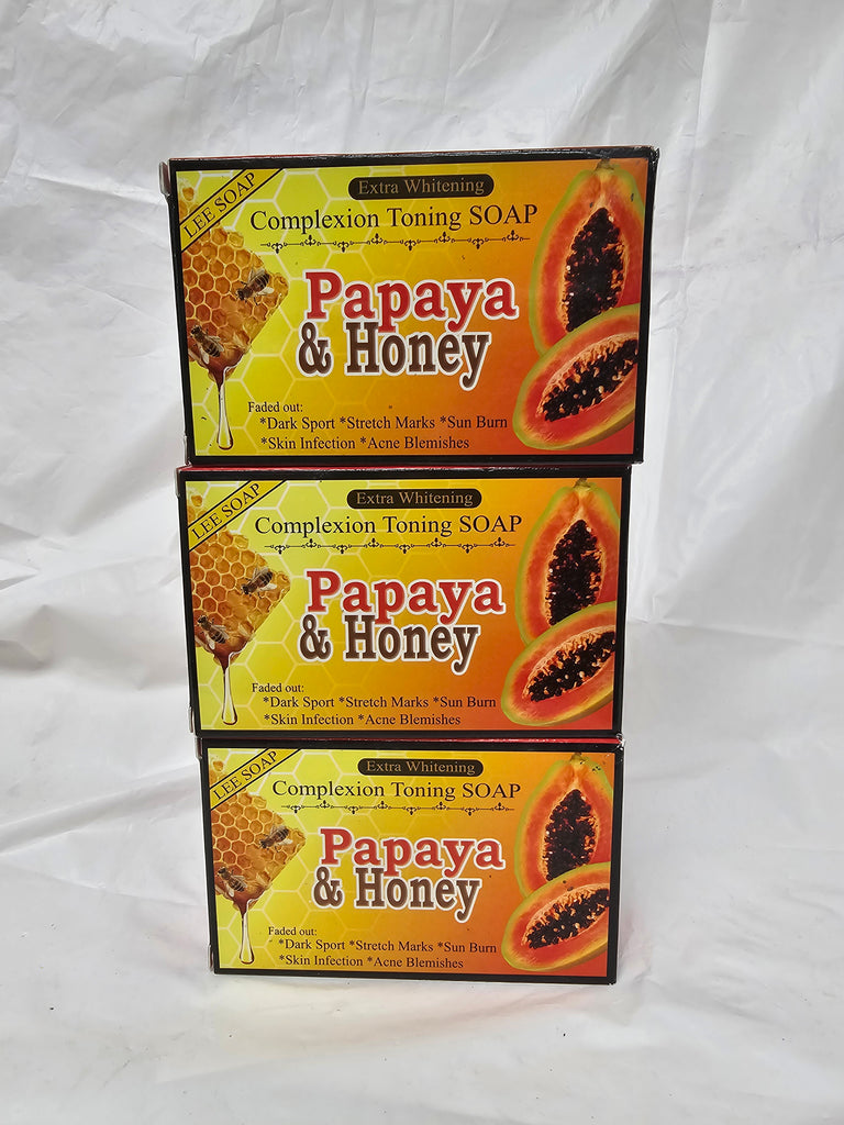 Lee papaya & Honey Toning Soap 160g