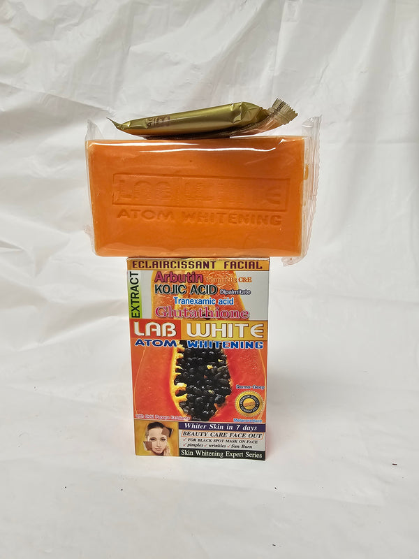Lab White papaya Soap 160g