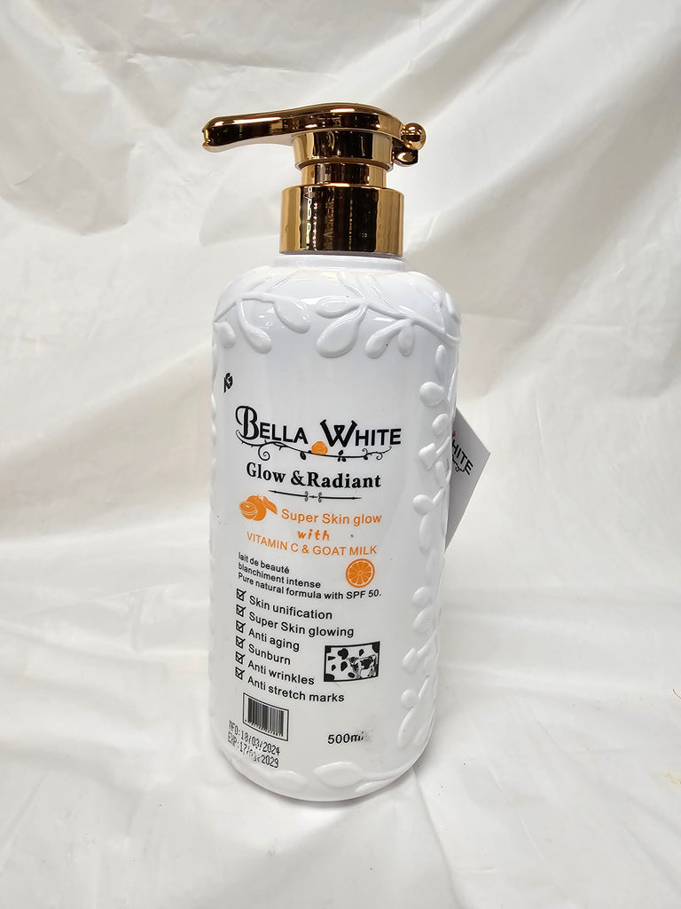 Bella white Glow & Radiant Body milk 500ml