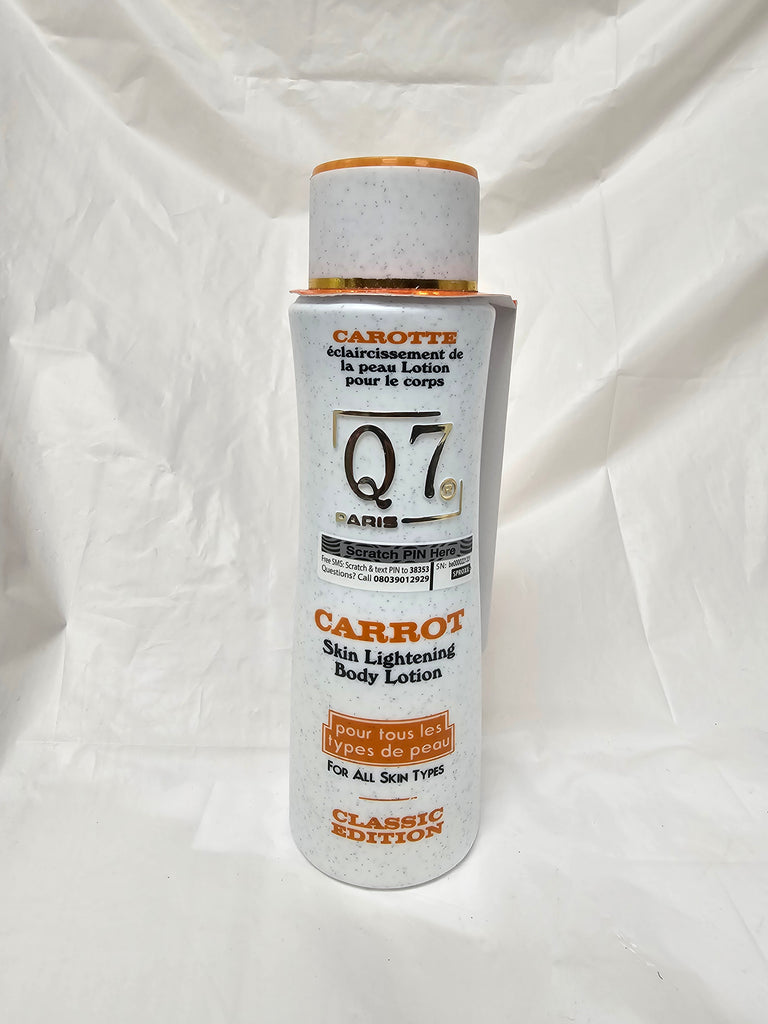 Carotte Q7 Paris lightening body milk 300ml