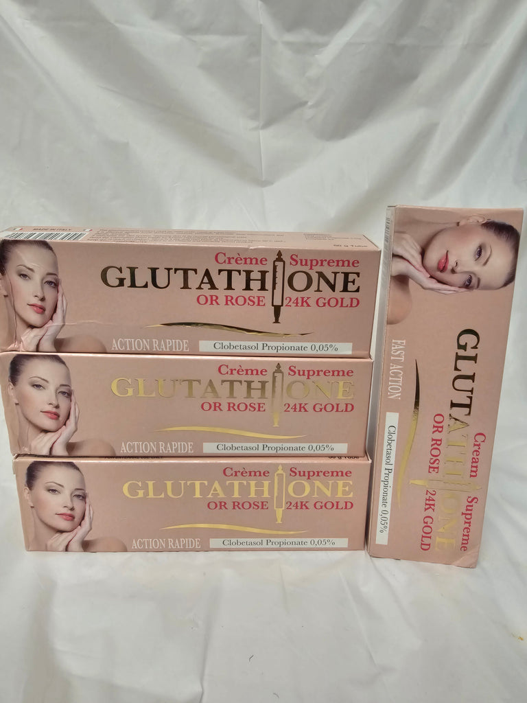 6 Pack Glutathione  rose Tube Cream