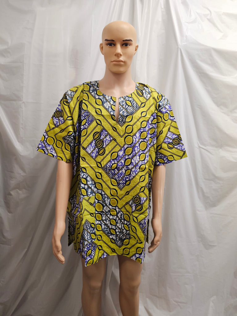 African Ankara Unisex Shirt Top 1