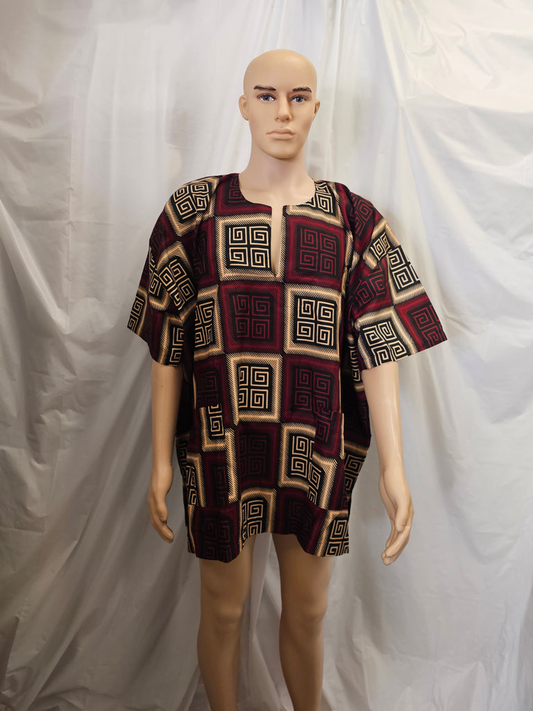 African Ankara Unisex Shirt Top