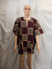 African Ankara Unisex Shirt Top