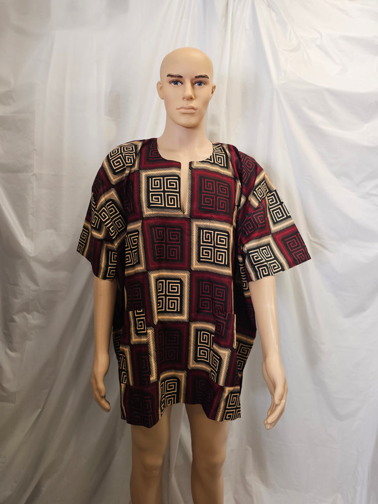 African Ankara Unisex Shirt Top