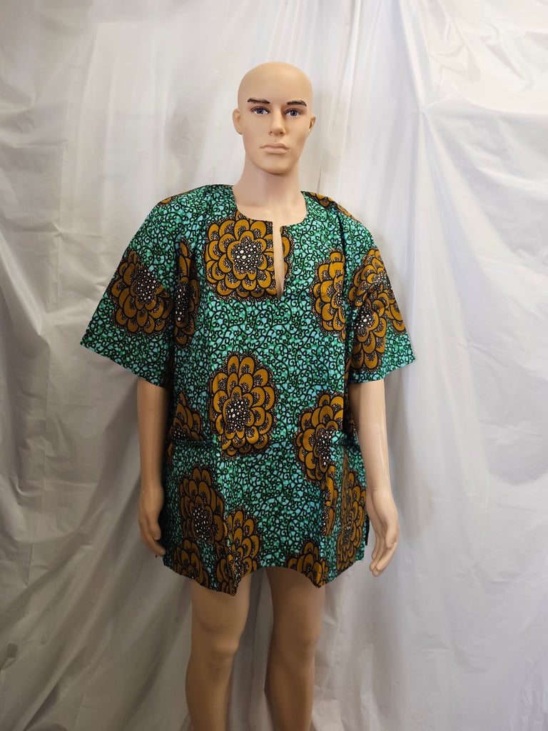 African Ankara Unisex Shirt Top 7