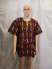 African Ankara Unisex Shirt Top 6