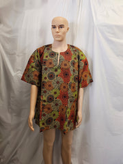 African Ankara Unisex Shirt Top 8