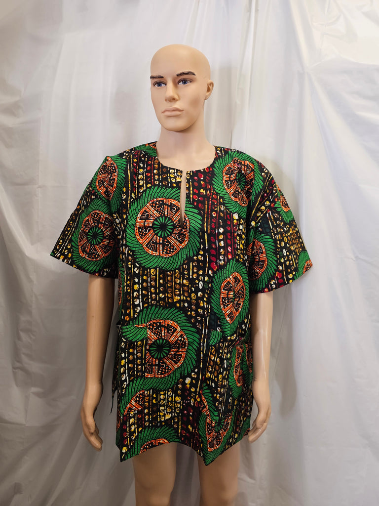 African Ankara Unisex Shirt Top 5