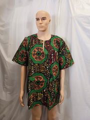 African Ankara Unisex Shirt Top 5