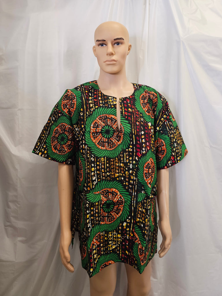 African Ankara Unisex Shirt Top 5
