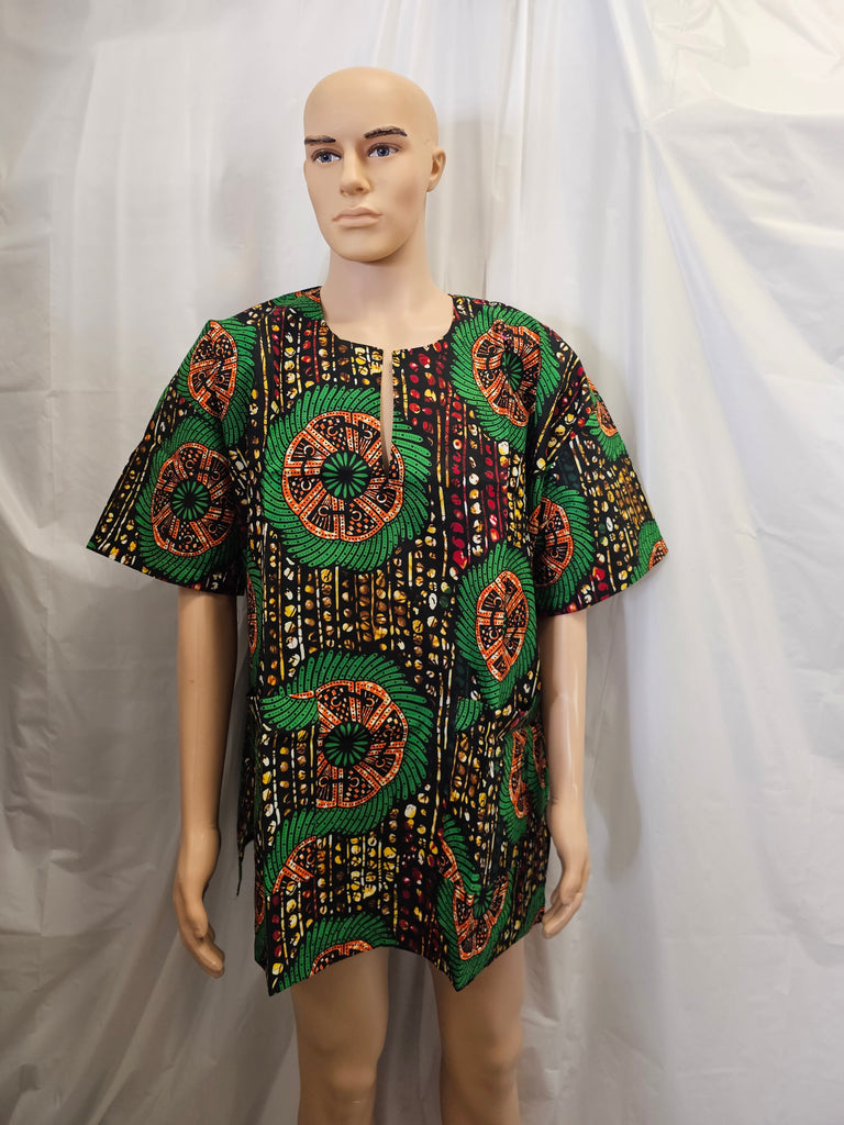 African Ankara Unisex Shirt Top 5