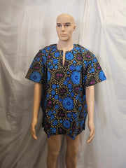African Ankara Shirt Top 13