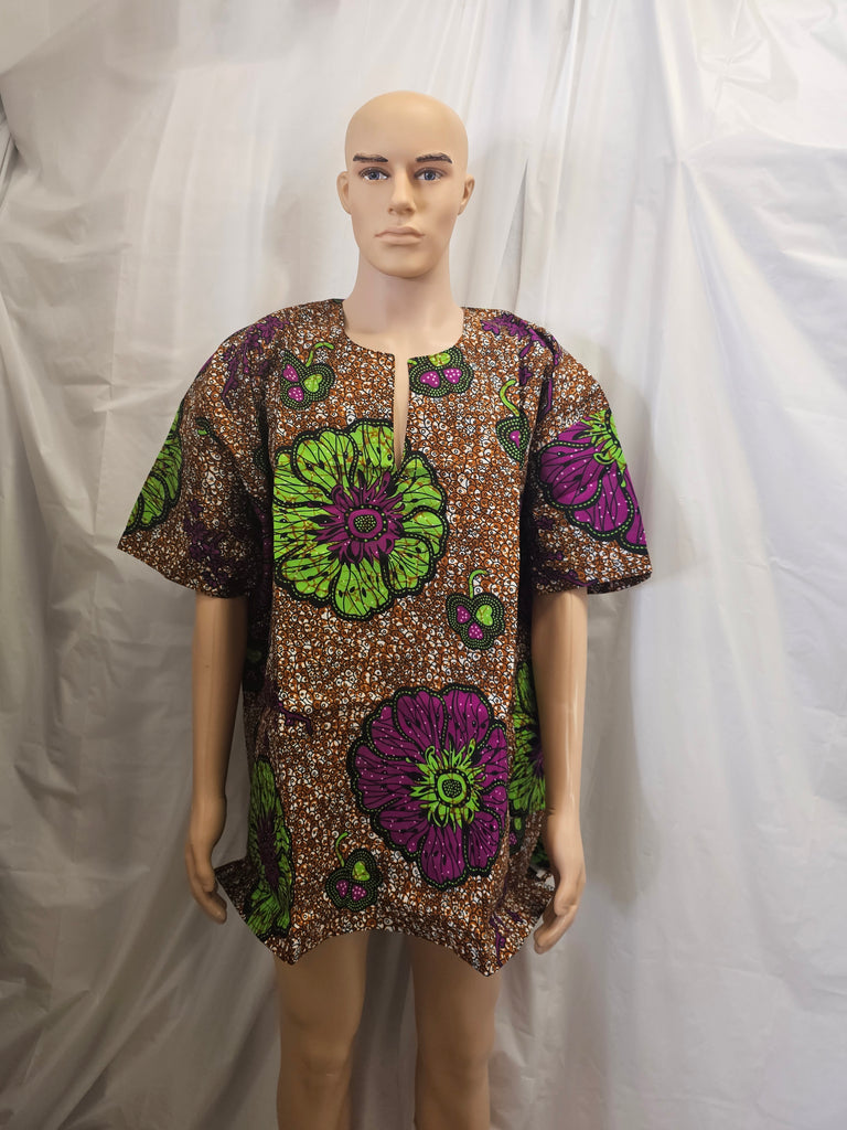 African Ankara Shirt Top 14