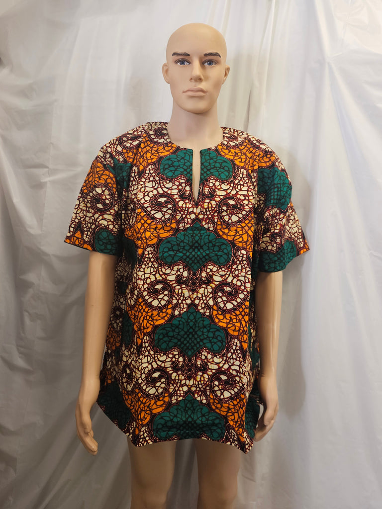 African Ankara Shirt Top 15