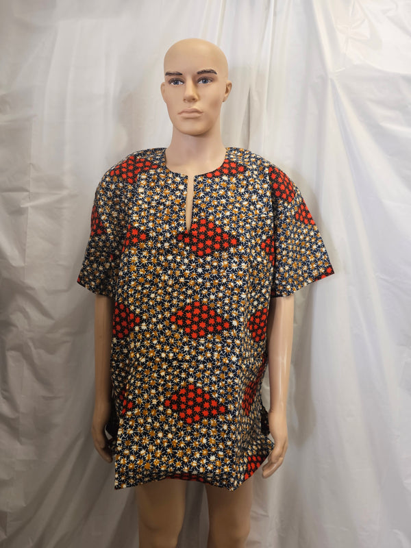 African Ankara Shirt Top 16