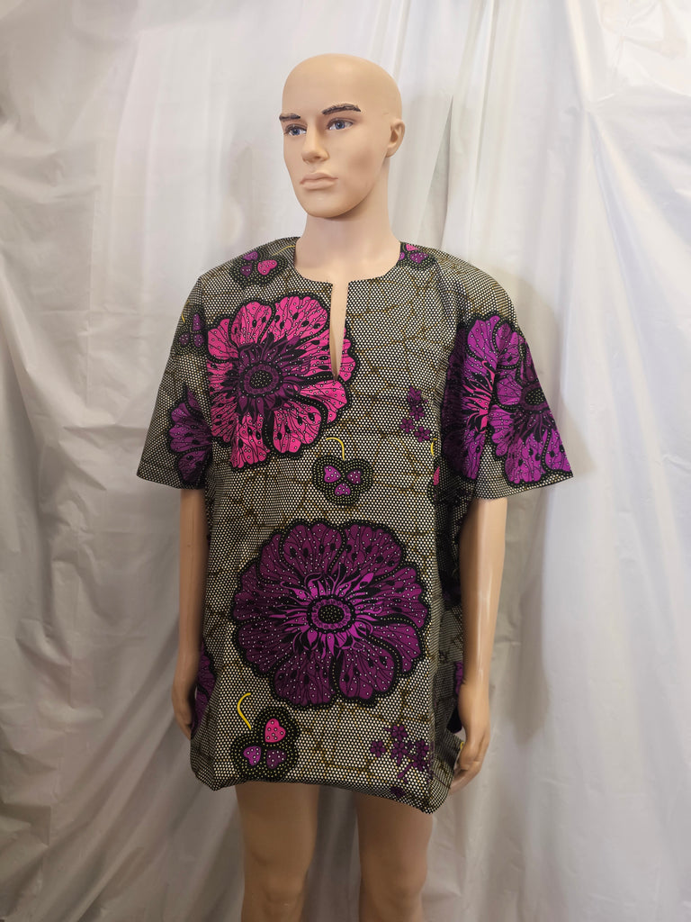 African Ankara Shirt Top 9