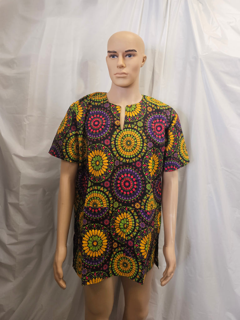 African Ankara Shirt Top 18