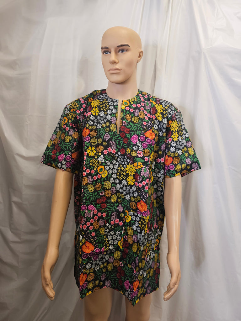 African Ankara Traditional Unisex Shirt Top 19