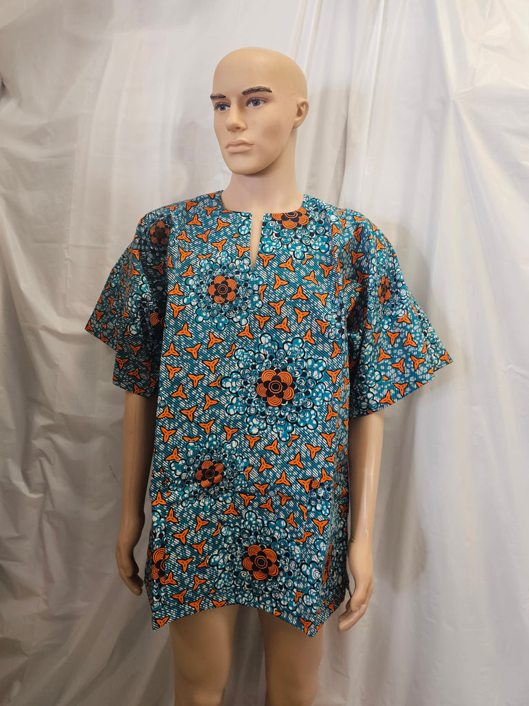 African Ankara Unisex Shirt Top 23