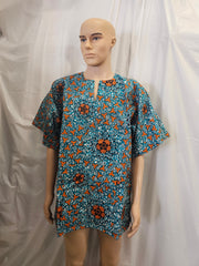 African Ankara Unisex Shirt Top 23