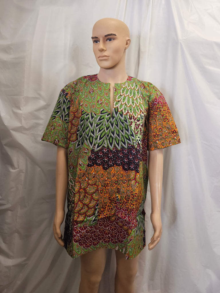 African Ankara Unisex Shirt Top 34