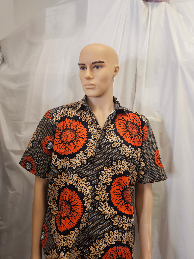 African Ankara Unisex Shirt Top 27