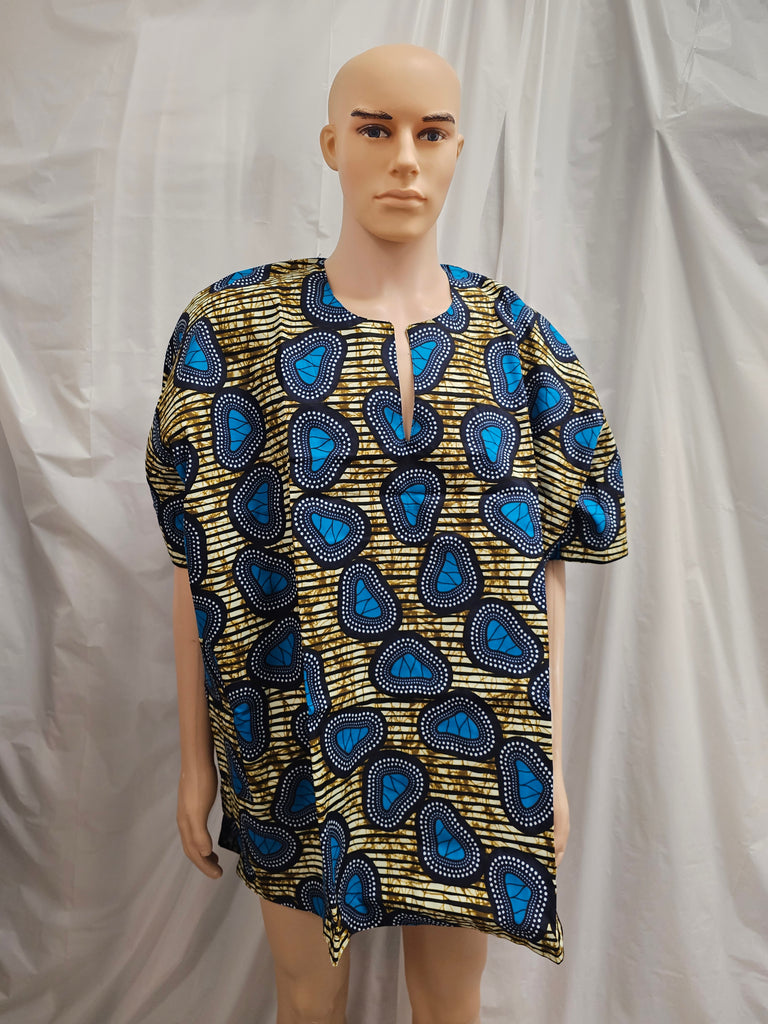 African men  Ankara Shirt Top 39