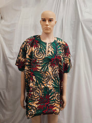 Traditional African Unisex Ankara Shirt Top 40