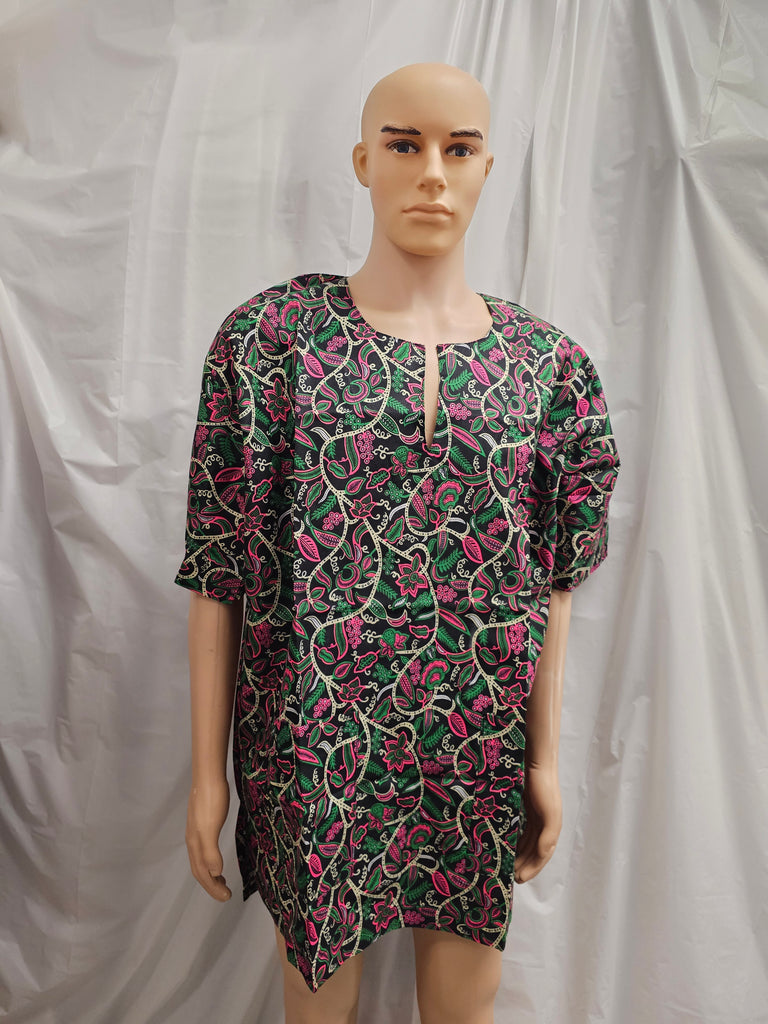 Traditional African Unisex Ankara Shirt Top 40