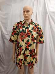 Traditional African Unisex Ankara Shirt Top 43